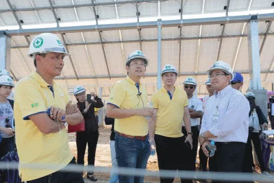 EA เปิดบ้าน โชว์โซลาร์ฟาร์มขนาด 90 เมกะวัตต์ จ.ลำปาง