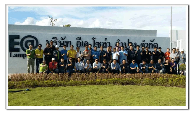 EA ต้อนรับทีมงานจากการไฟฟ้าฝ่ายผลิต เข้าเยี่ยมชมและศึกษาการดูแลโรงไฟฟ้า