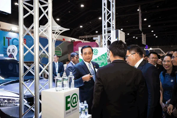 EA โชว์ศักยภาพรถยนต์ไฟฟ้าฝีมือคนไทย พร้อมเตรียมขึ้นโรงงานแบตฯ