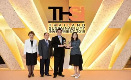 EA คว้า 2 ปีซ้อน Thailand Sustainability Investment (THSI) 2019