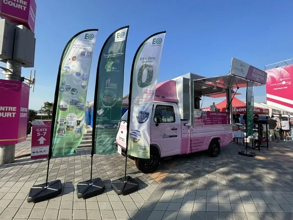 EA ผู้สนับสนุนหลักอย่างเป็นทางการ ขอแสดงความยินดีกับ Lin Shu คว้าแชมป์ WTA250 Thailand Open 2023 Presented By E@