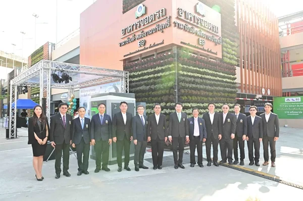 EA-รามาฯ-EXAT ร่วมเปิดตัว “EV Smart Building” by EA Anywhere พร้อมหัว