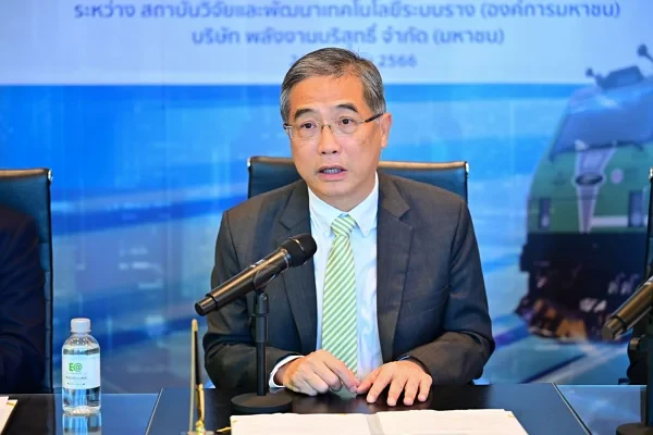 EA ผนึก สทร. พัฒนาโครงสร้างพื้นฐาน EV on Train ส่ง MINE Locomotive