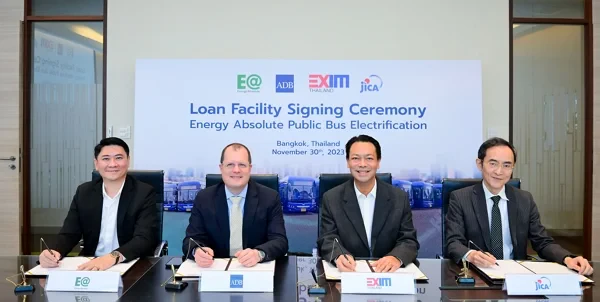 EA Signed a Loan of 3.9 Billion Baht with ADB, JICA, And EXIM Thailand Moving Forward with The Electric Bus (EV Bus) Project to Raise Pollution-Free Transportation and Create a More Sustainable Future