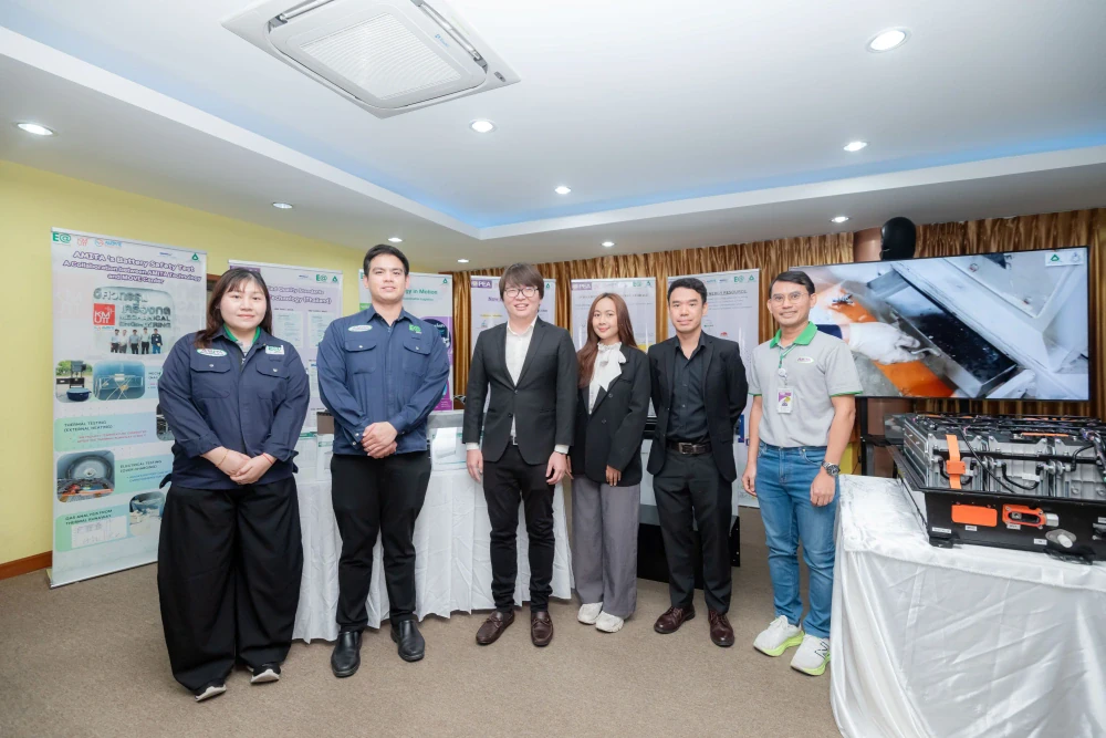 EA and AMITA Partner with the Ministry of Industry to Advance Battery Recycling Technology Transforming Waste into Raw Materials to Lay the Foundation for Thailand’s Clean Energy and Circular Economy