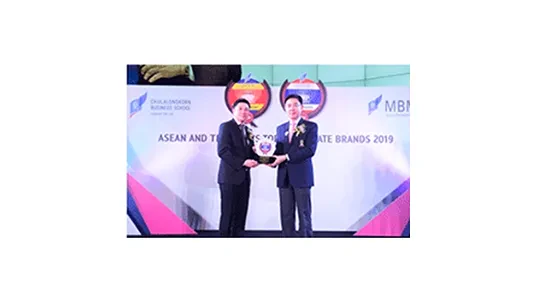 บริษัทได้รับรางวัล Thailand’s Top Corporate Brand จากโครงการ Thailand Corporate Excellence Awards 2019 นับเป็นปีที่ 2 ติดต่อกัน