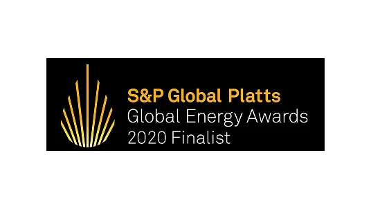 Finalist of the 2020 Global Energy Awards in the category of Emerging Technology of the Year