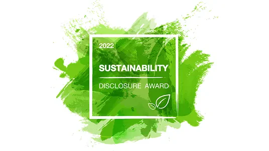 ได้รับการประเมิน Sustainability Disclosure Recognition ต่อเนื่องเป็นปีที่ 3