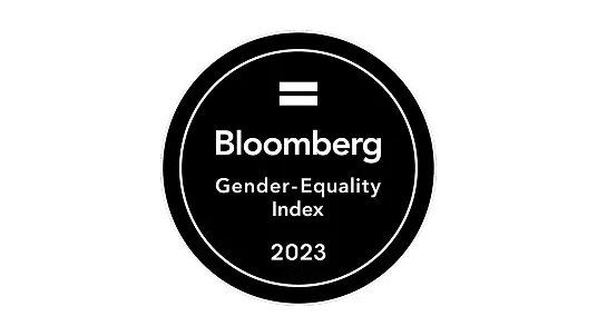 Bloomberg Gender Equality Index (GEI) for the 3rd consecutive year