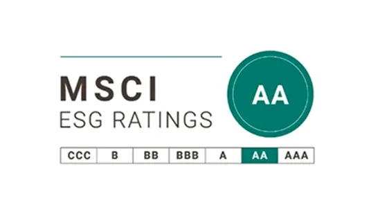MSCI ESG Ratings: AA